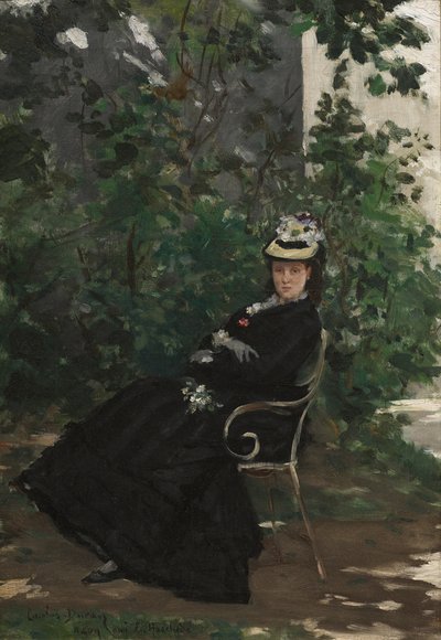 Portrait of Madame Alice Hoschede by Charles Emile Auguste Carolus Duran