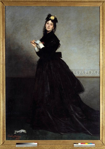 The Lady in the Glove by Charles Emile Auguste Carolus Duran