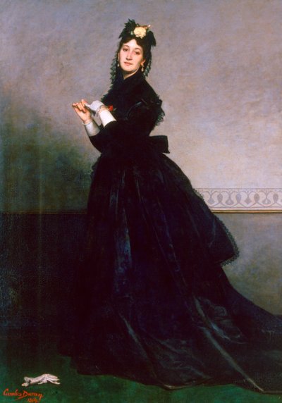 The Woman with the Glove by Charles Emile Auguste Carolus Duran