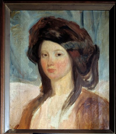 Portrait of Juliette Drouet by Charles Emile Callande de Champmartin