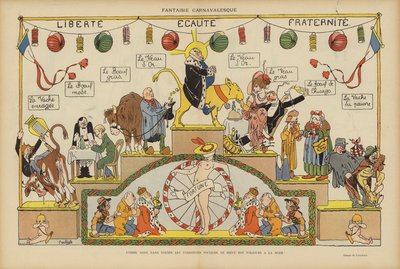 Illustration for Le Rire by Charles Emile Egli