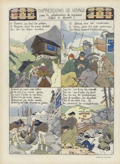Illustration for Le Rire by Charles Emile Egli