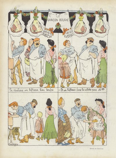 Illustration for Le Rire by Charles Emile Egli