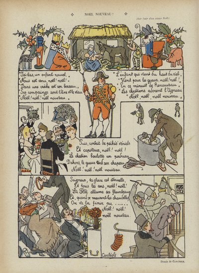 Illustration for Le Rire by Charles Emile Egli