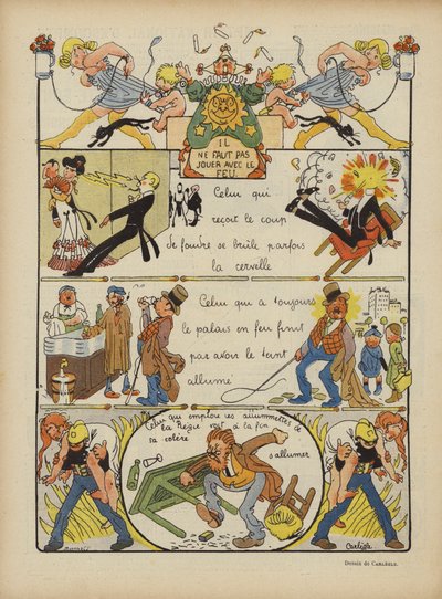 Illustration for Le Rire by Charles Emile Egli