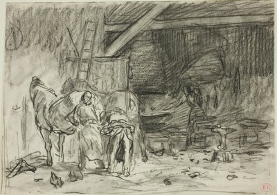 Interior of a Blacksmith
