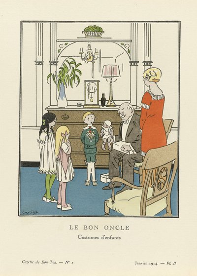 Le Bon Oncle. Costumes d