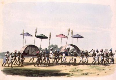 Marriage Procession through the Town of Nagappattinam, plate 32 from 