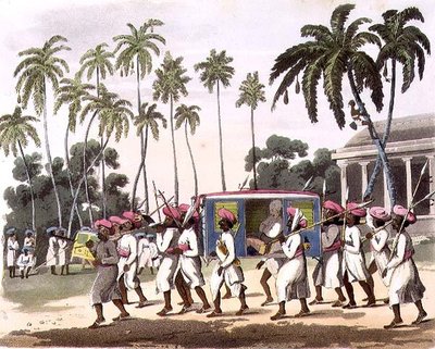 Palankeens, plate 42 from 
