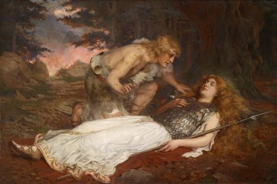 Siegfried and Bruennhilde by Charles Ernest Butler