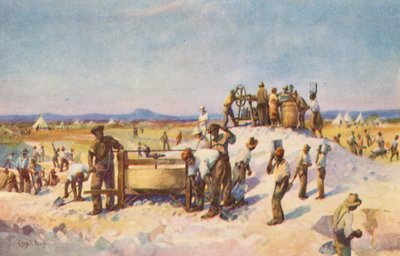 Alluvial Diamond Diggings by Charles Ernest Peers