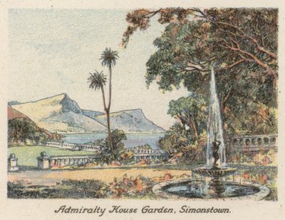 Admiralty House Garden, Simonstown by Charles Ernest Peers