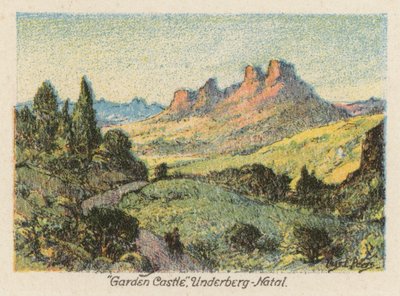 South Africa: Garden Castle, Underberg, Natal by Charles Ernest Peers