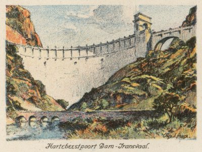 South Africa: Hartebeestpoort Dam, Transvaal by Charles Ernest Peers