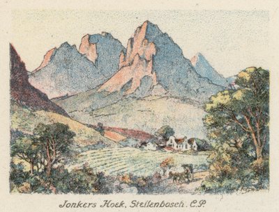 South Africa: Jonkers Hoek, Stellenbosch, CP by Charles Ernest Peers