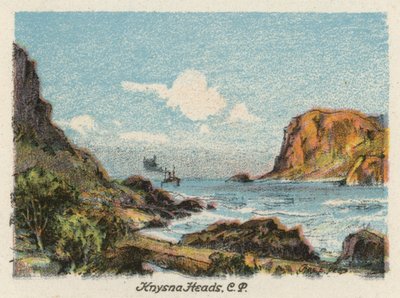 South Africa: Knysna Heads, CP by Charles Ernest Peers