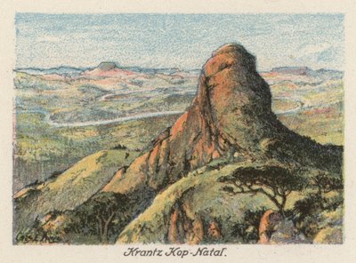 South Africa: Krantz Kop, Natal by Charles Ernest Peers