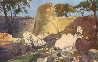 The Conical Tower, Great Zimbabwe Ruins by Charles Ernest Peers