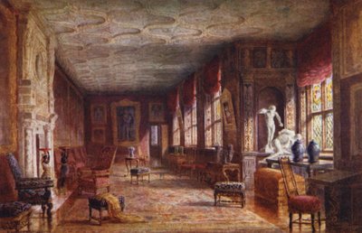 Knole House: Cartoon Gallery by Charles Essenhigh Corke