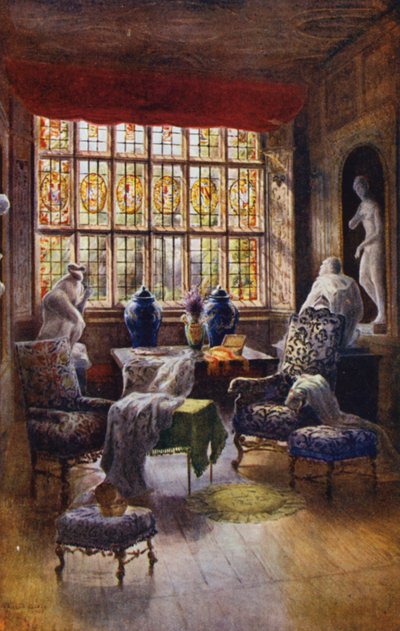 Knole House: Cartoon Gallery, Window by Charles Essenhigh Corke