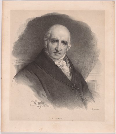 Benjamin West by Charles Etienne Pierre Motte