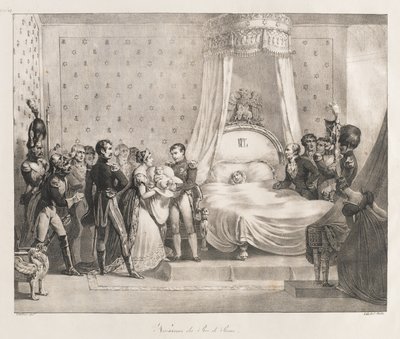 Birth of the King of Rome, Early 19th Century by Charles Etienne Pierre Motte