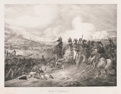 Crossing the Iagliomento, early 19th century by Charles Etienne Pierre Motte