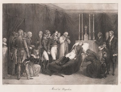 Death of Napoleon, Early 19th Century by Charles Etienne Pierre Motte