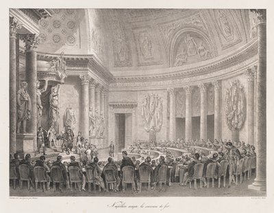 Napoleon Accepting Iron Cross, early 19th century by Charles Etienne Pierre Motte