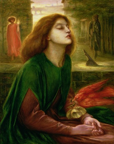 Copy of Beata Beatrix by Dante Gabriel Rossetti, c.1900-10 by Charles Fairfax Murray