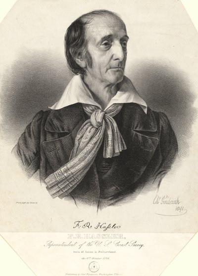 Ferdinand Rudolph Hassler by Charles Fenderich