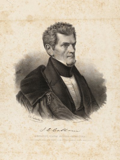 John C. Calhoun by Charles Fenderich