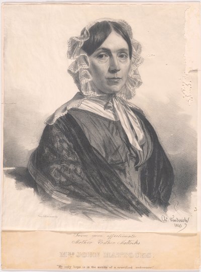Mrs. John Mattocks by Charles Fenderich