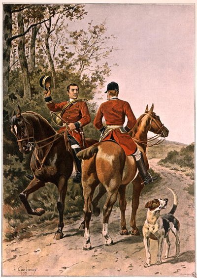 The Rendez-Vous (engraved by Rougeron-Vignerot, 1892) by Charles Fernand de Condamy