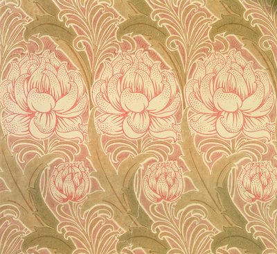 Wallpaper Designed by Voysey, Victorian by Charles Francis Annesley Voysey