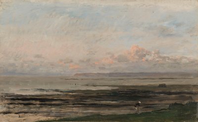 Beach at Ebb Tide by Charles Francois Daubigny