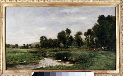 The Valley of the Arques by Charles Francois Daubigny