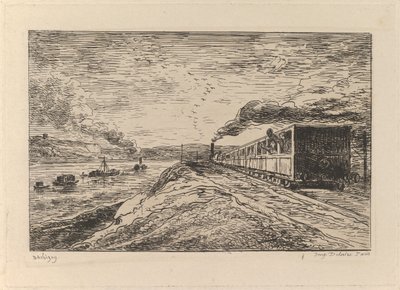 The Departure The Return, from The Boat Trip, 1861 by Charles Francois Daubigny