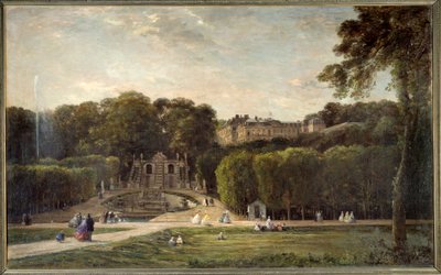 The Park of Saint Cloud by Charles Francois Daubigny