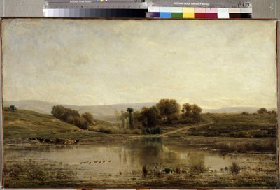 The Pond by Charles Francois Daubigny