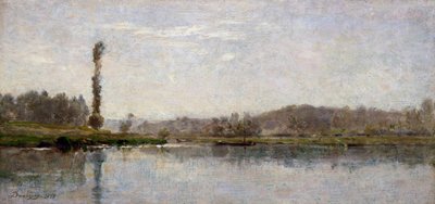 Morning on the Oise, Auvers by Charles Francois Daubigny