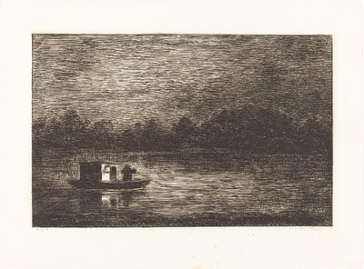 Night Journey, 2nd Plate by Charles Francois Daubigny