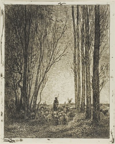 Return of the Flock by Charles Francois Daubigny