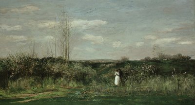 Spring Landscape by Charles Francois Daubigny