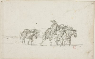 Study by Charles Francois Daubigny