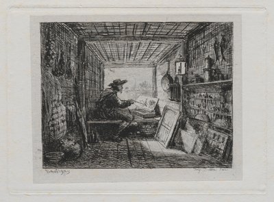 The Boat Trip: The Studio on the Boat by Charles Francois Daubigny