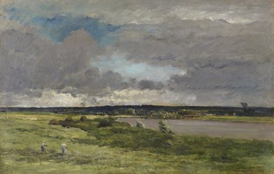 The Coming Storm; Early Spring by Charles Francois Daubigny