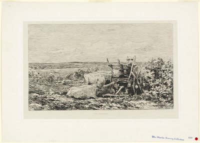 The Vintage (Souvenir of the Morvan) by Charles Francois Daubigny