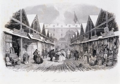 View of the Temple March (Illustration in 