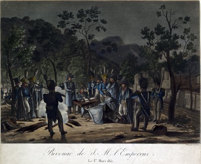 The Return of Napoleon from Elba. Napoleon